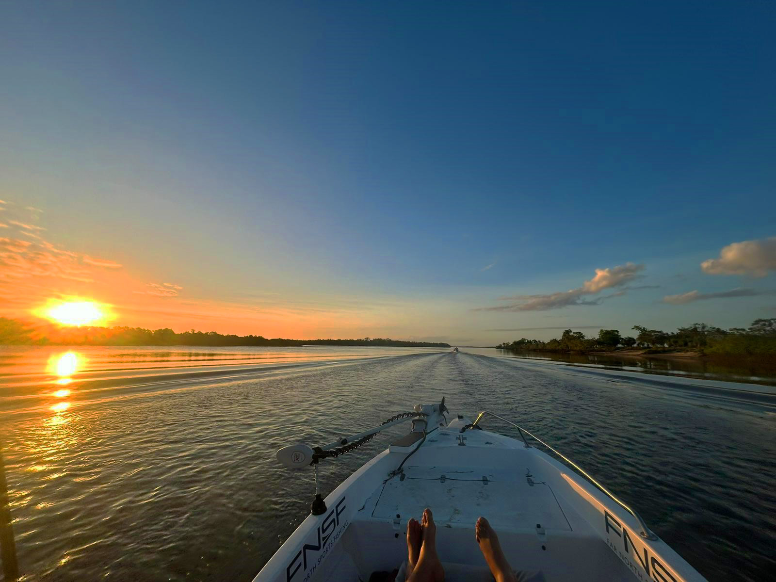 Sunset views on the Archer River