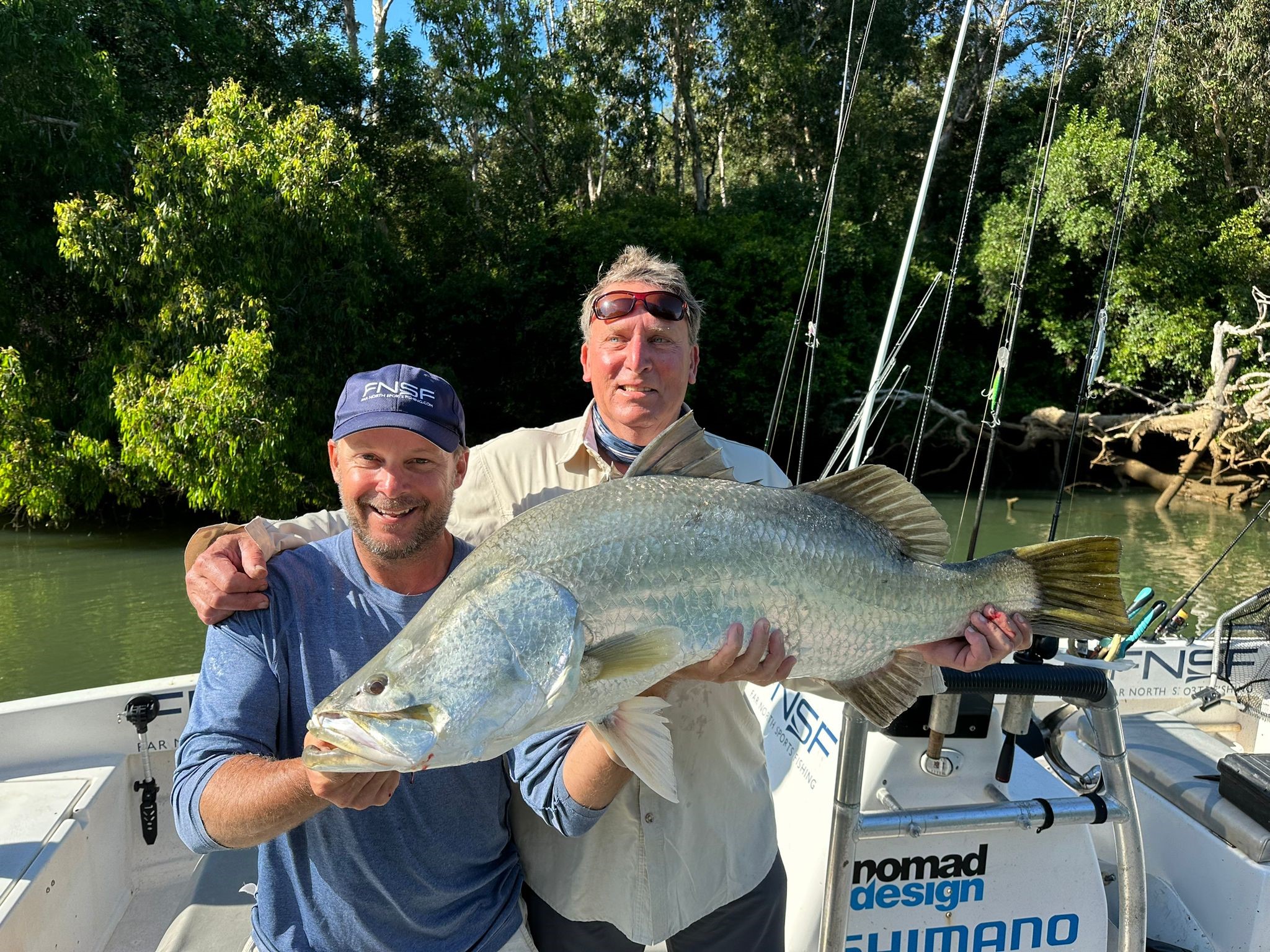 Whopping Barramundi caught at remote Archer River